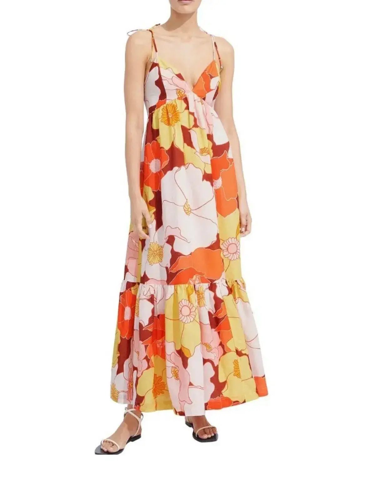 Steele Farida Dress Multi Floral Size Small/ Au 8 photo 2