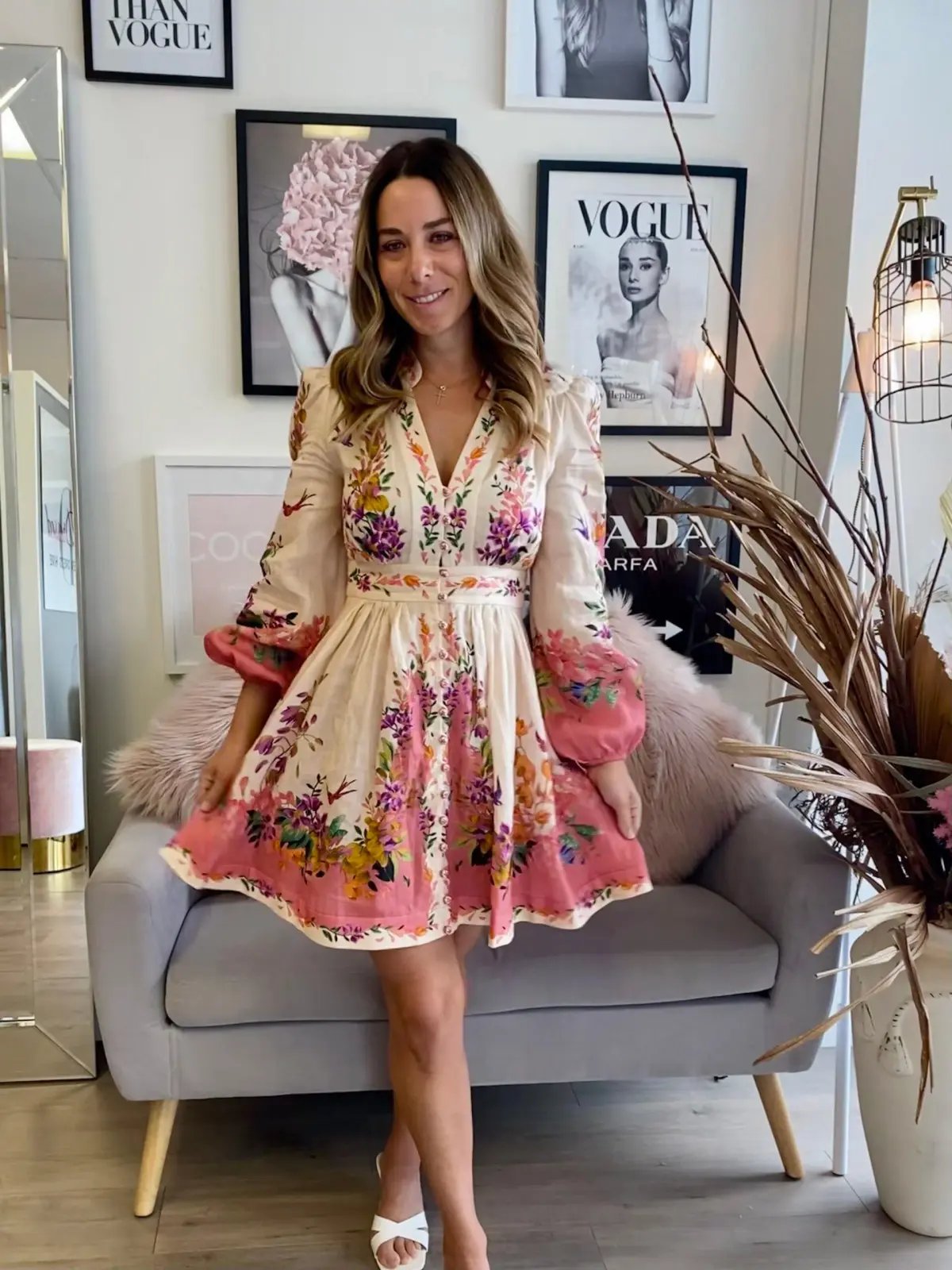 Zimmermann Tropicana Mini Dress - Size 0 photo 5