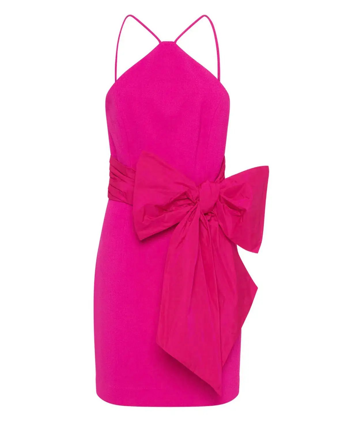 Rebecca Vallance Cupid’s Bow Mini Dress Pink Size 6 photo 4