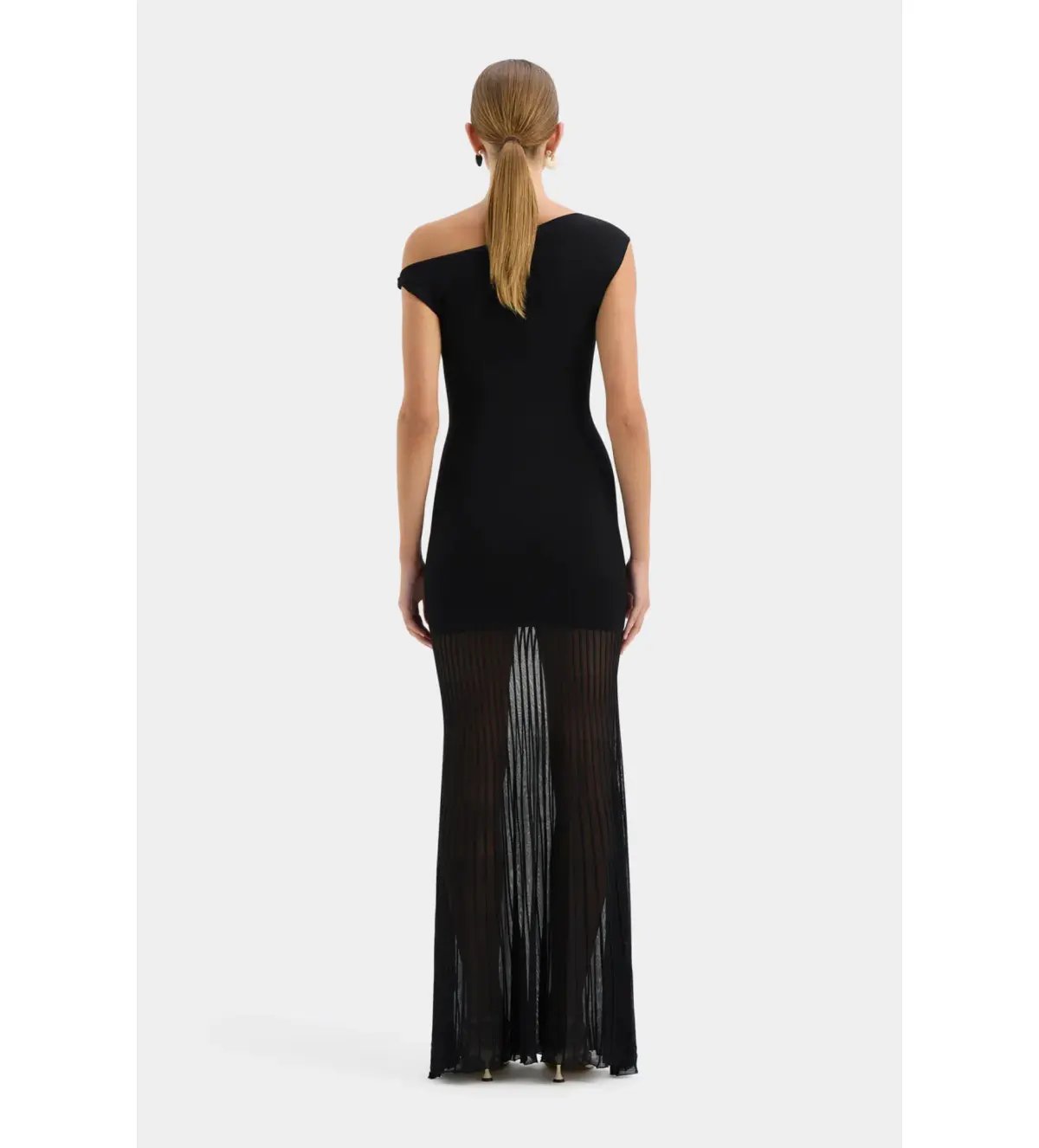 Sir The Label Indigo Twist Maxi Dress in Black  Size 4 / AU 14 photo 3