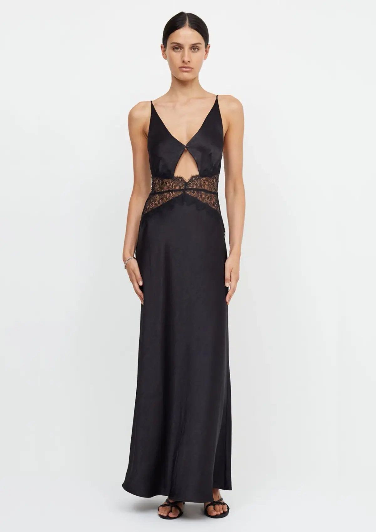 Bec & Bridge Camille Maxi Dress Black Size 6 photo 2