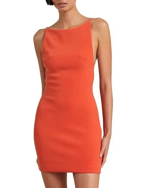 Bec & Bridge Elroy Mini Dress Orange Size 10 photo 4