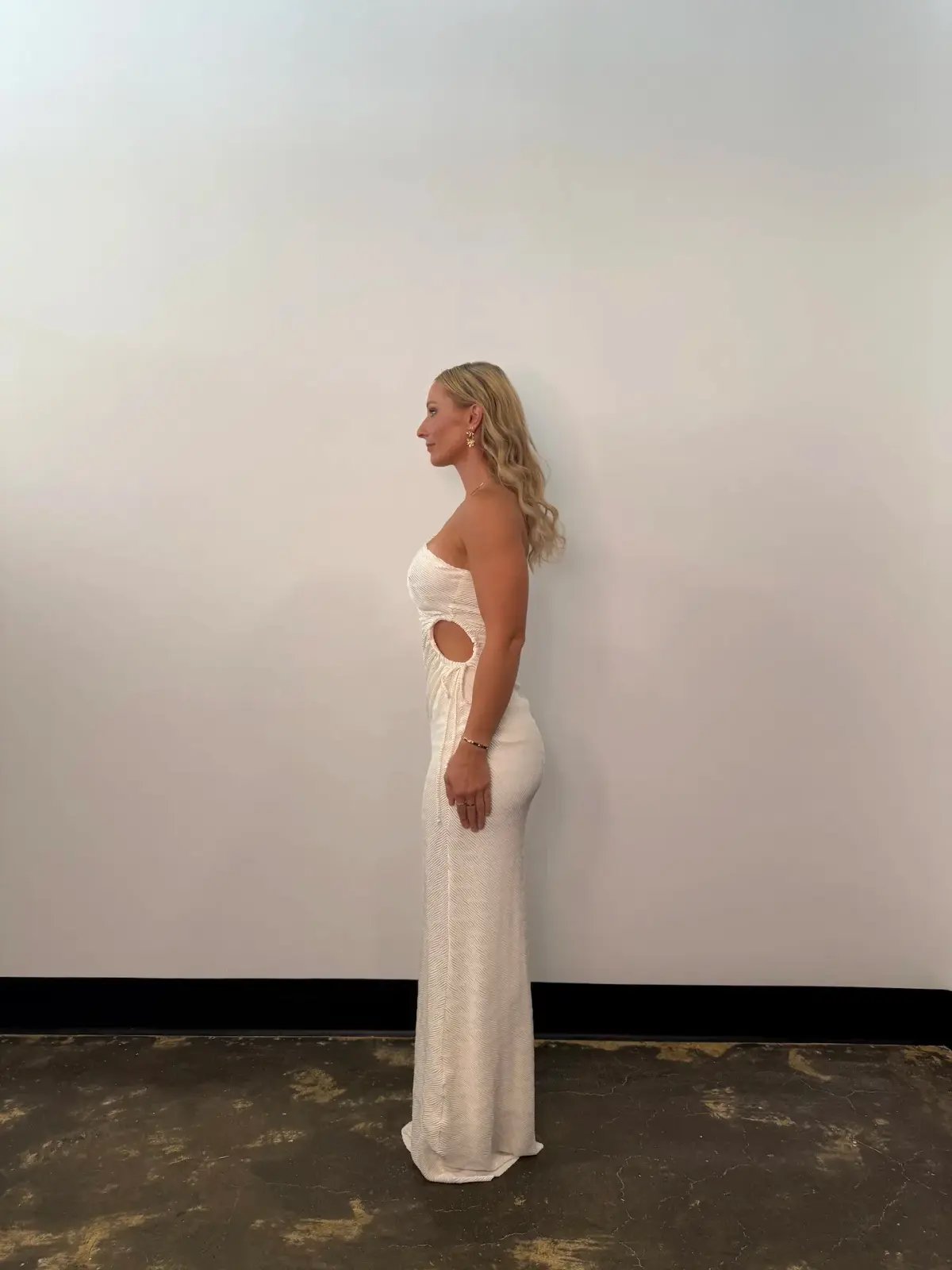 Love Nookie Mirage O/S Maxi Dress in Cream Size AU 10 photo 2