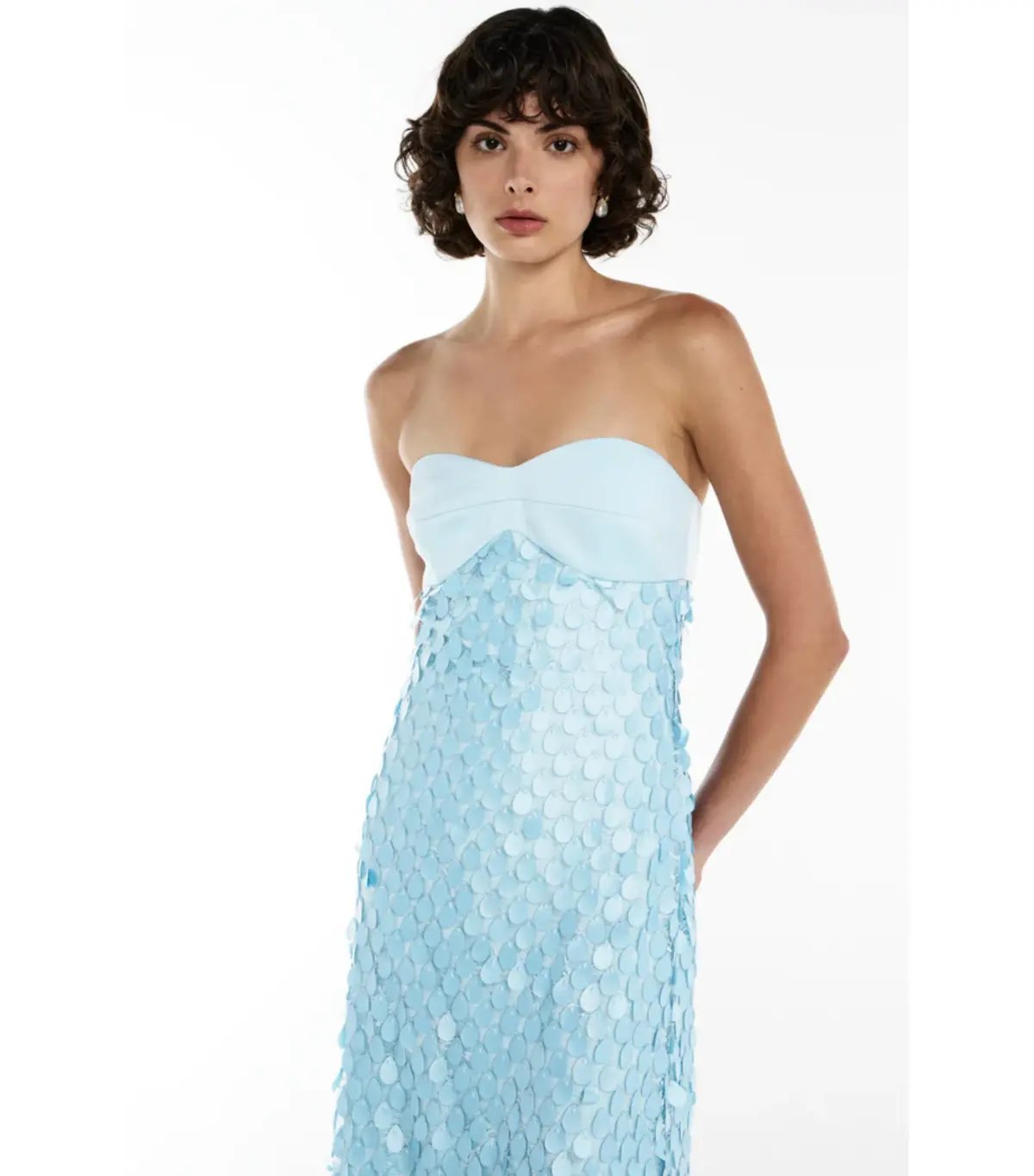 Manning Cartell Supreme Extreme Balconette Dress in Aqua Spritz Size AU 10 photo 2