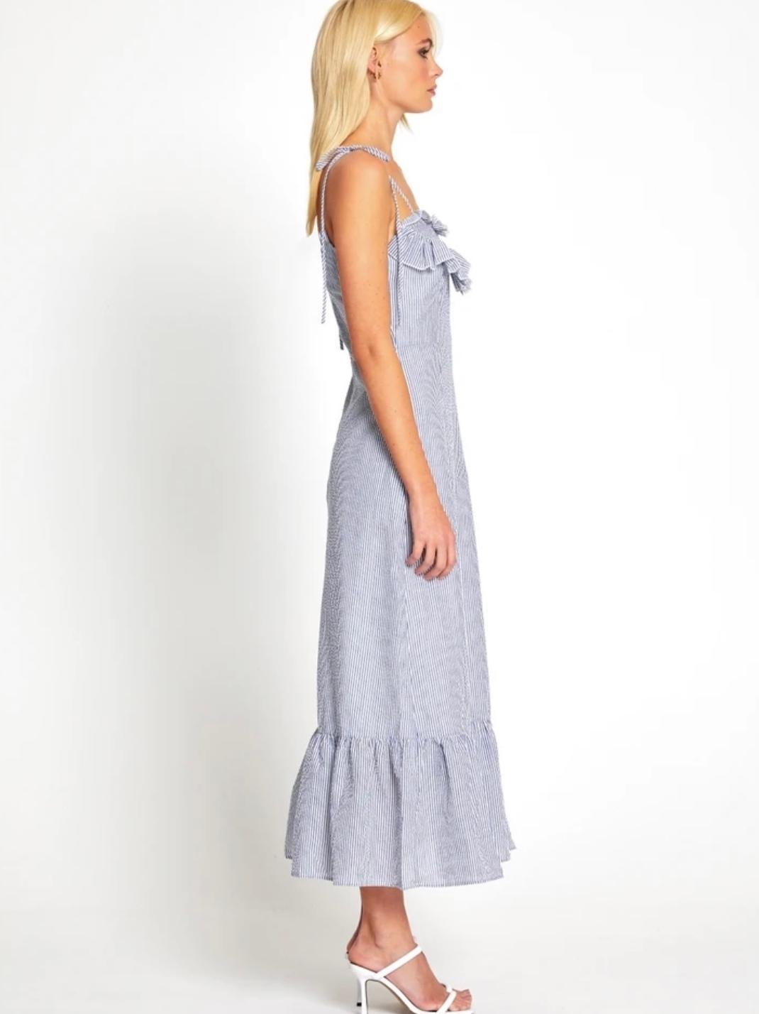 Alice McCall French Press Midi Dress Blue Size L (12/14) photo 3
