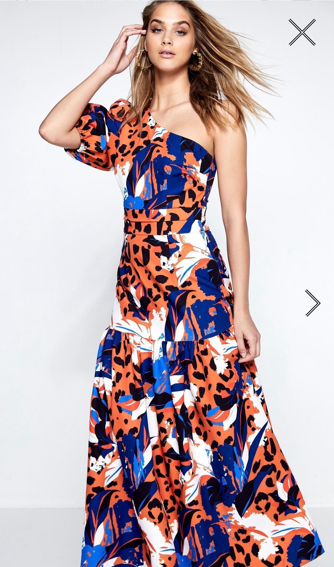 Mossman Untamed Maxi Dress Print Size 12 photo 3