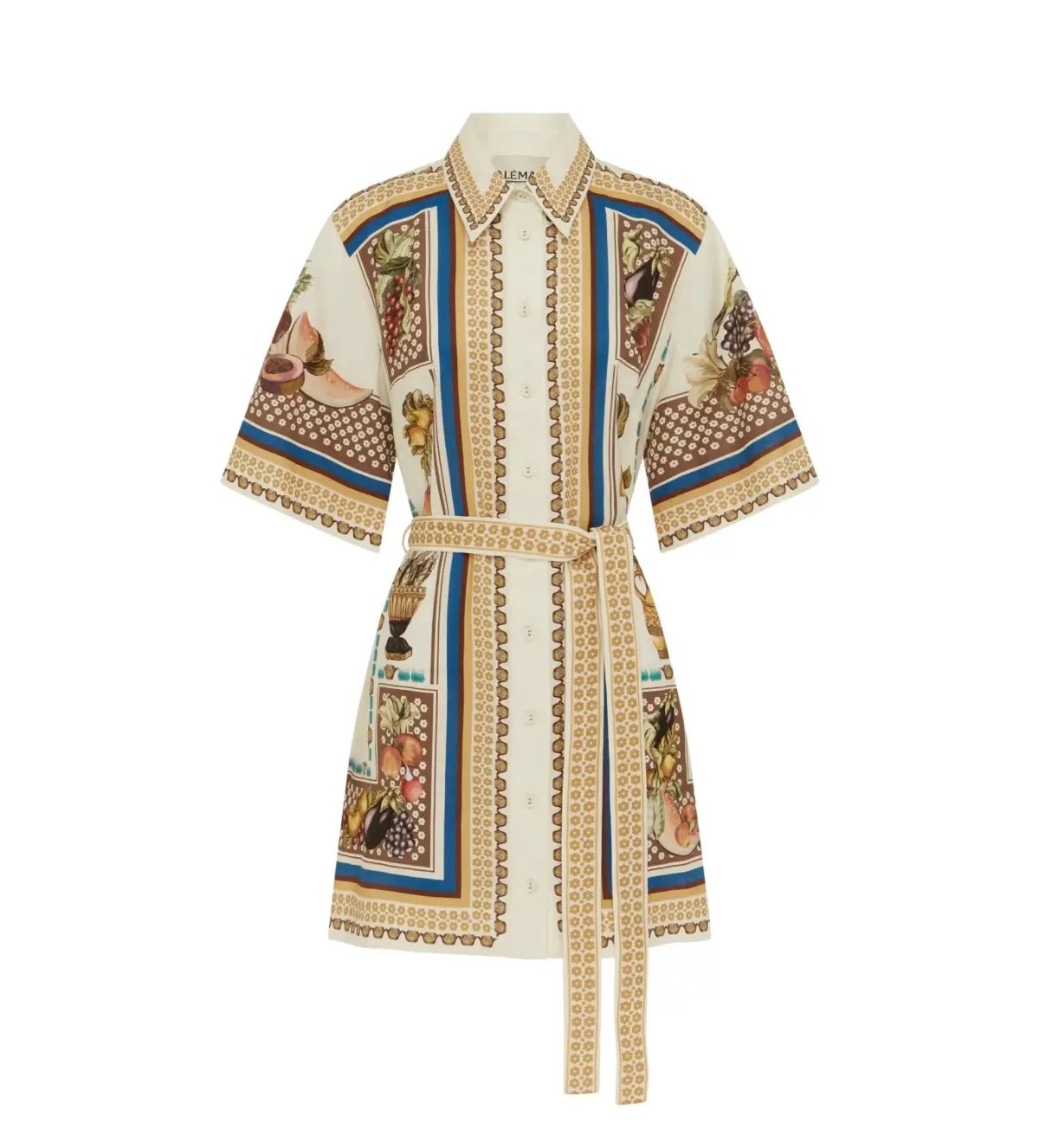 Alemais Mercado Mini Dress Multi Size 14 photo 5