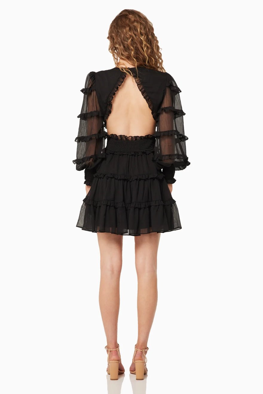 Elliatt Penny Dress - Black photo 4