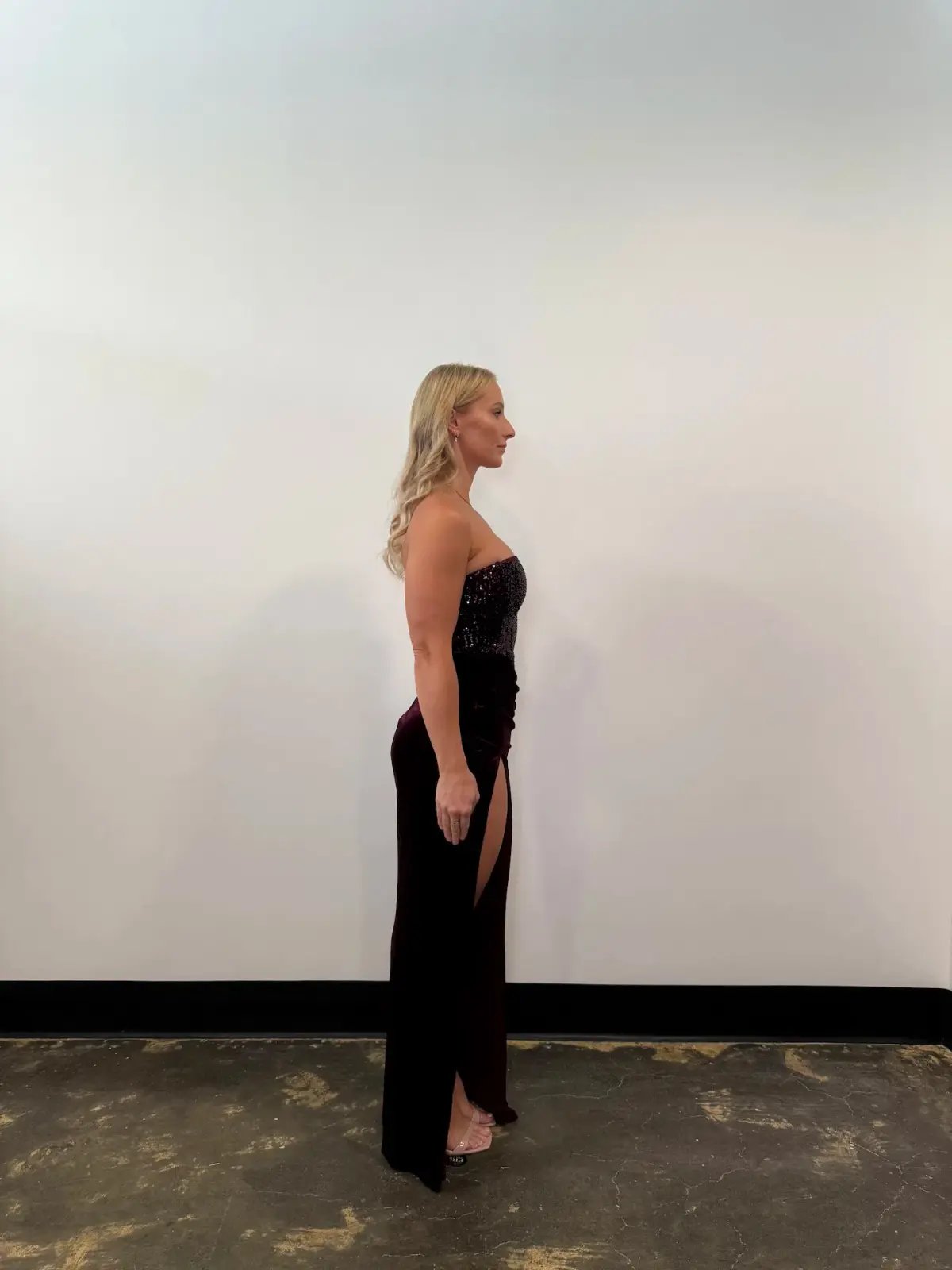 Love Nookie Keke Gown Wine Size AU 10 photo 4