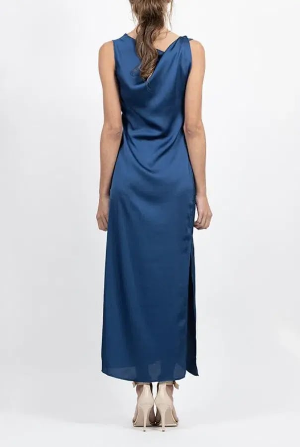 One Fell Swoop Nina Maxi Gown Blue Size 6 photo 2