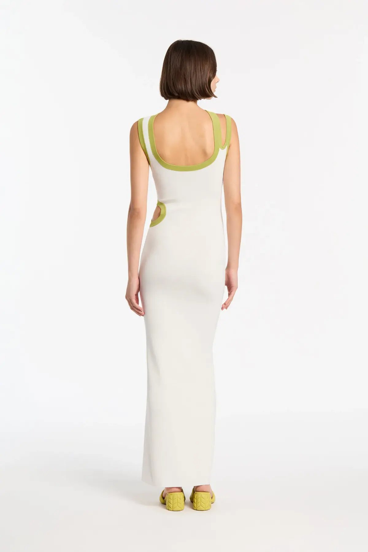 Sir the Label Evalina Cutout Dress White Size AU 6 photo 3