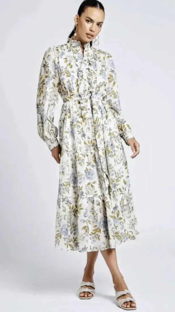 Sheike Mabel Maxi Dress Floral Print Size 12 photo 2