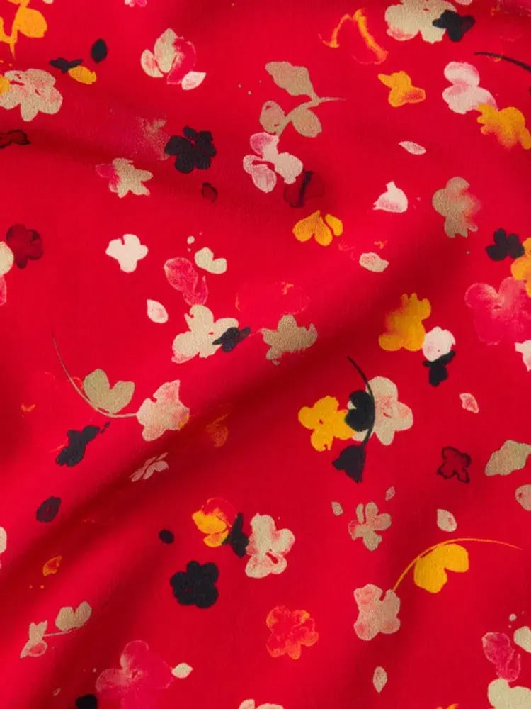 Realisation Par The Teale in Rouge Fleur Size M / Au 10 photo 7