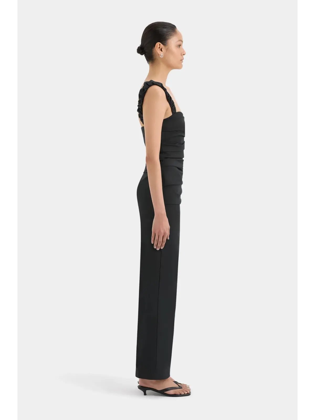 Sir The Label Azul Balconette Gown Black Size AU 10 photo 2