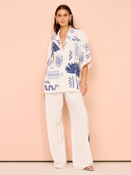 Camilla & Marc Cassia Blue Print Set photo 2