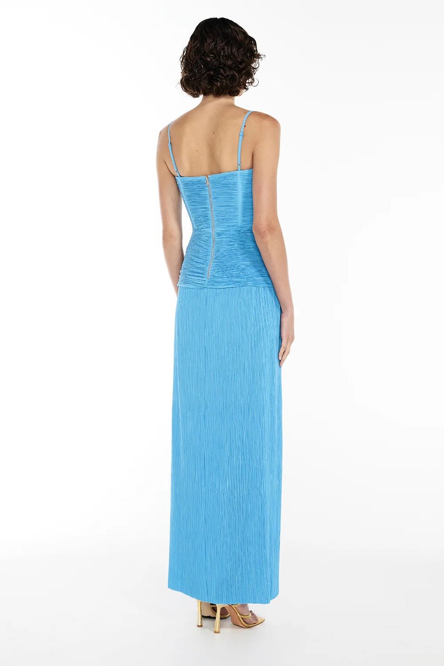 Manning Cartell Double Time Pleat Dress - Cerulean Blue photo 4