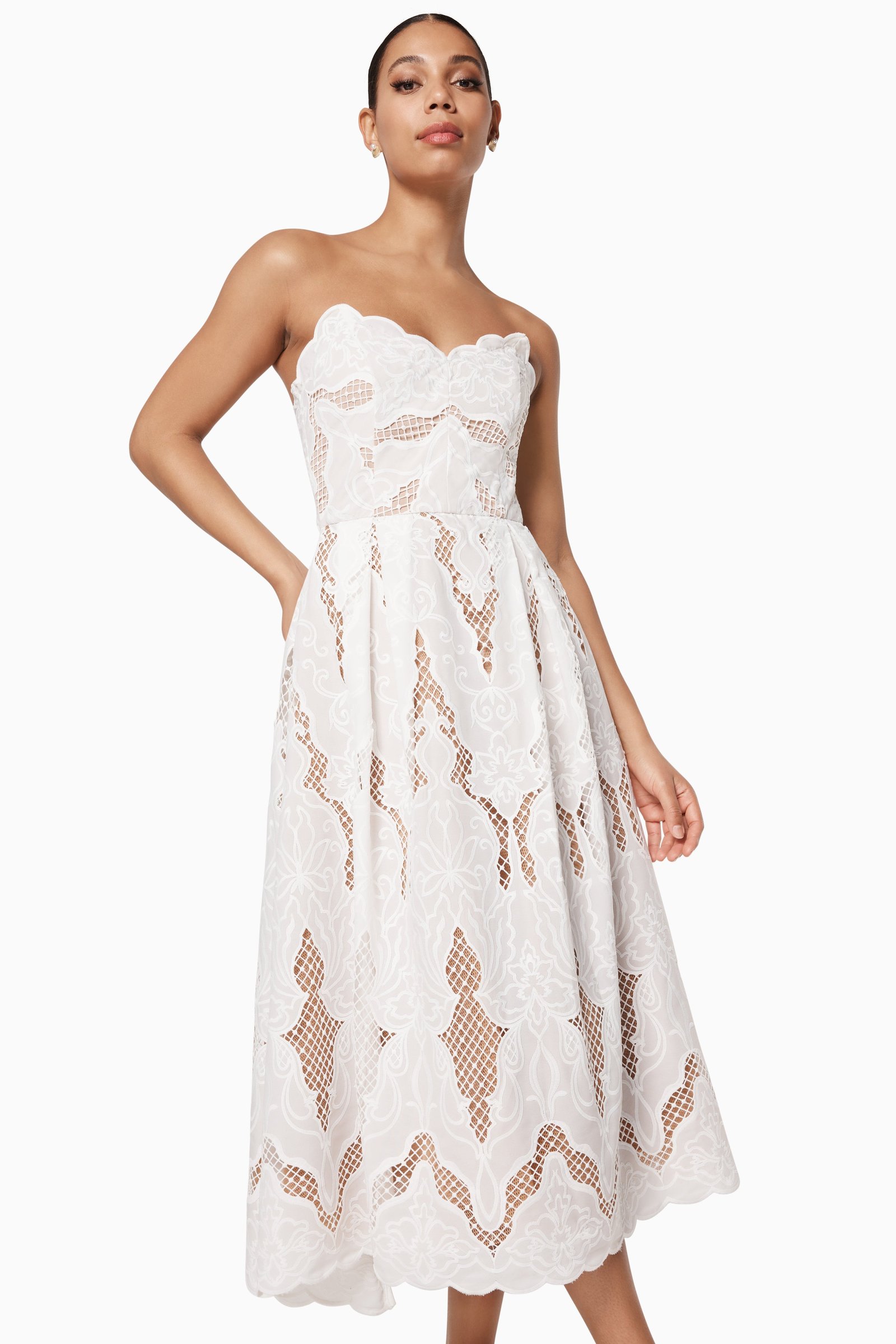 ELLIATT CELEBRANT DRESS - IVORY photo 6