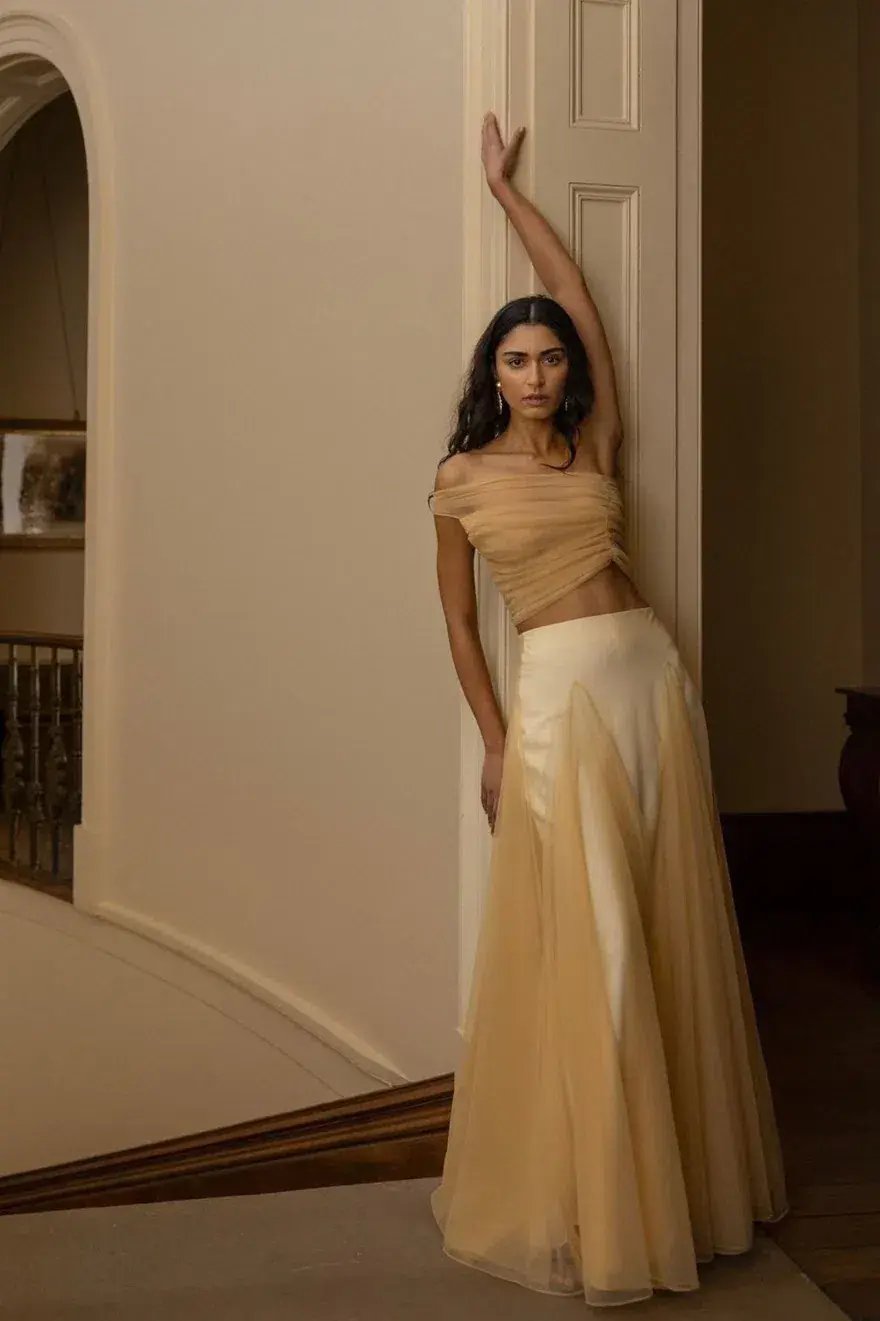 Arcina Ori Violetta Set Champagne Size L / AU 12 photo 3