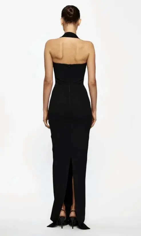Effie Kats Marian Gown in Black Size 8 photo 3