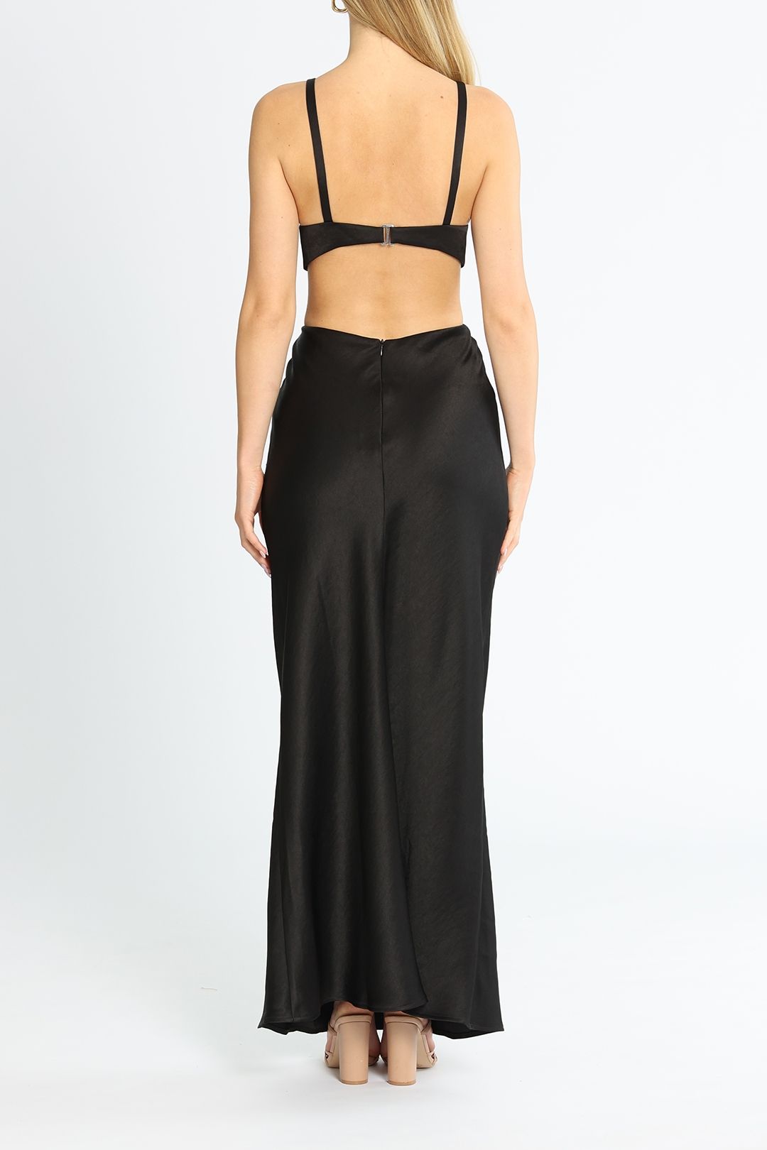 Felix Maxi Dress - Black photo 3