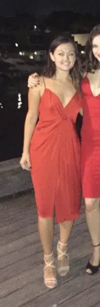 Bec and Bridge Red midi dress size 6 photo 2