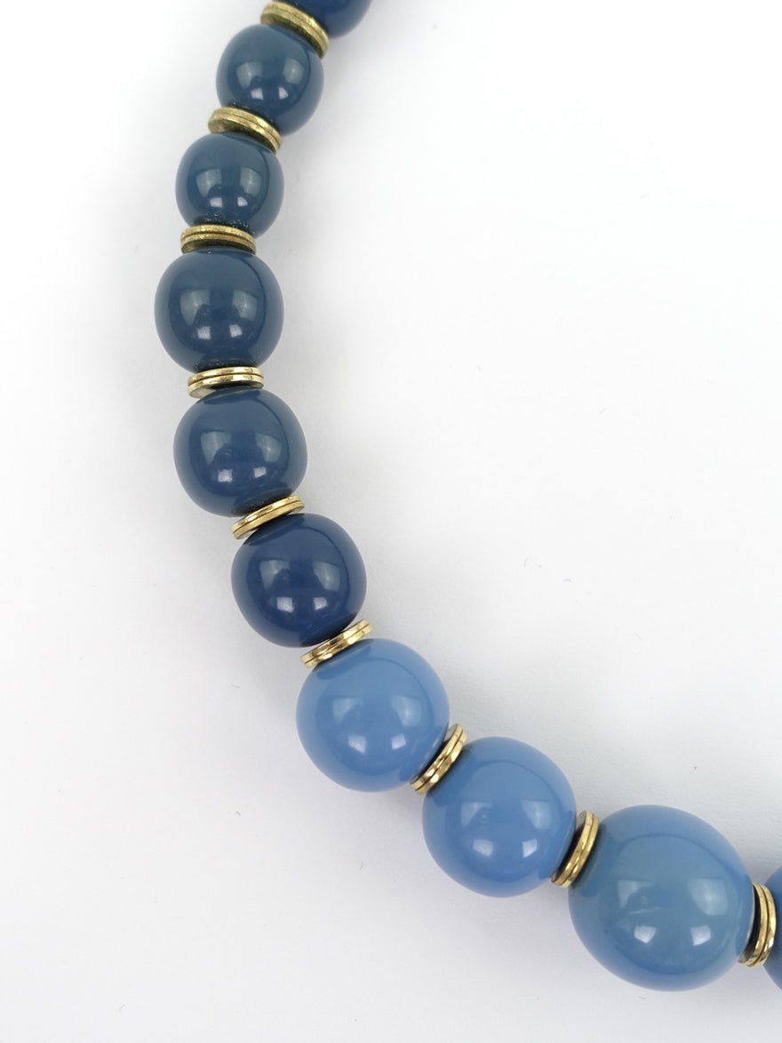 Saint Laurent YSL Vintage bead choker necklace photo 2