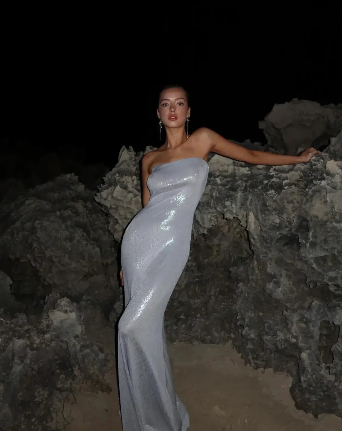 Natalie Rolt Kiki Dress Silver Size 1 / AU 8 photo 3