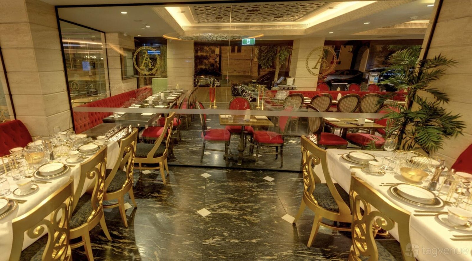 Indoor Dining Room at Armani Restaurant photo 11