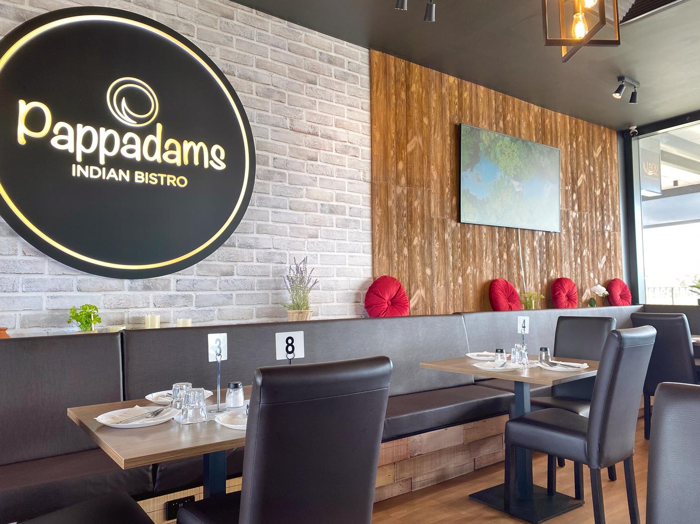 Indoor Space at Pappadams Indian Bistro photo 4