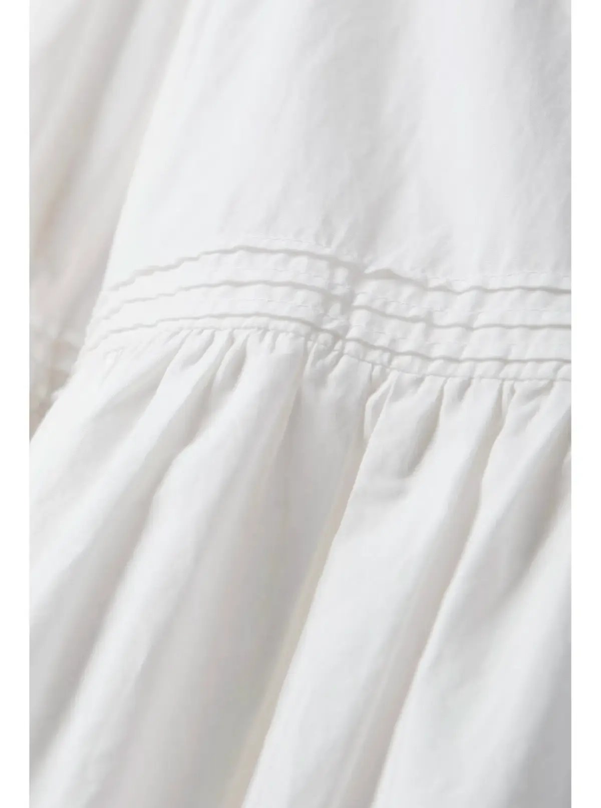 DÔEN Sebastiane White Midi Skirt Size 10 photo 4
