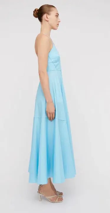 Scanlan Theodore Parachute Strappy Dress French Blue Size 6 / XS photo 4