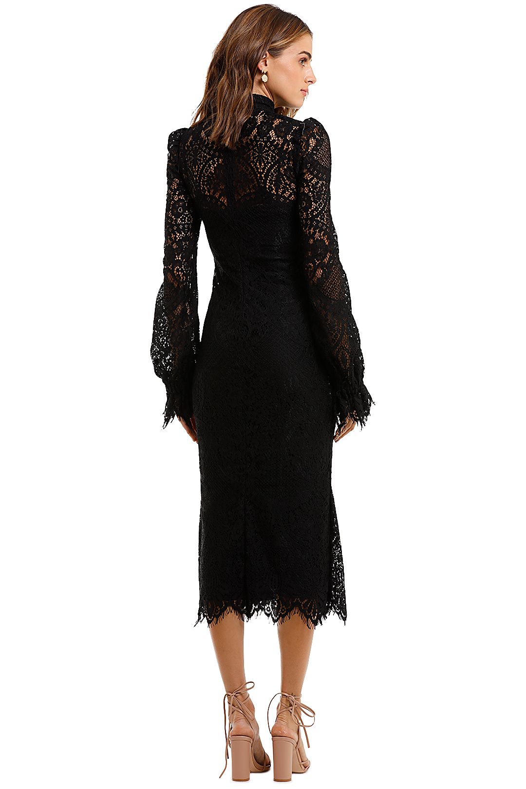 Black Lace Dress photo 3