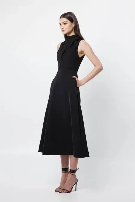 Mossman Cosmic Maxi Dress Black Size 8 photo 2