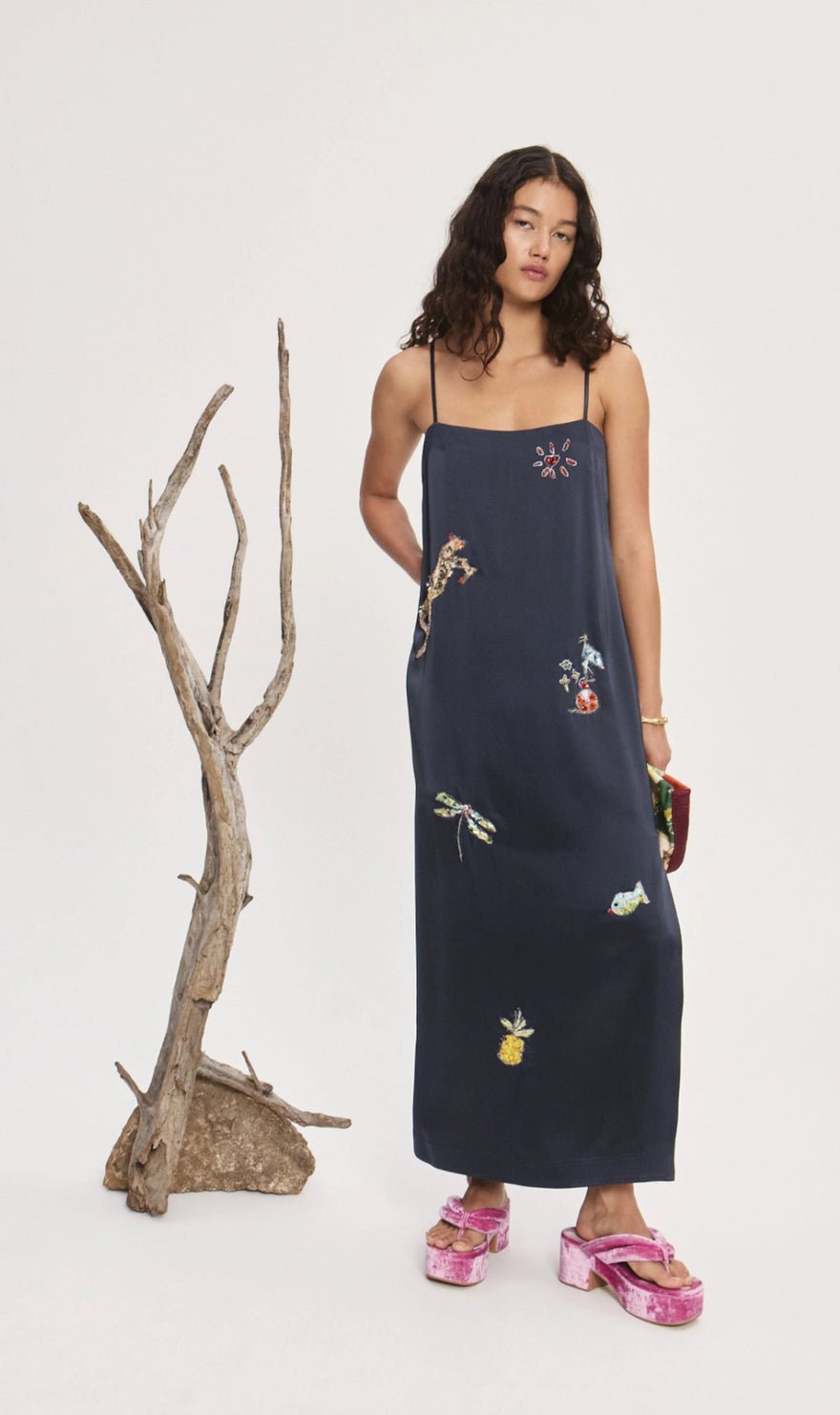 Alemais Fontaine Slip Midi Dress photo 2