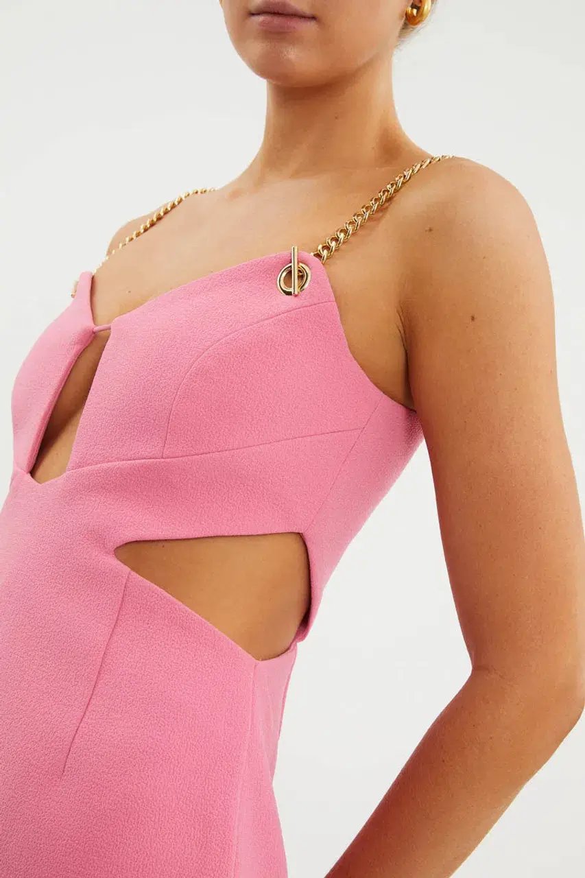 Rebecca Vallance Dulce Amore Mini Dress Pink Size 6 photo 3