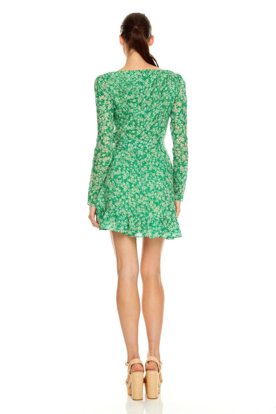 Talulah Green with Envy Long Sleeve Mini Dress photo 3