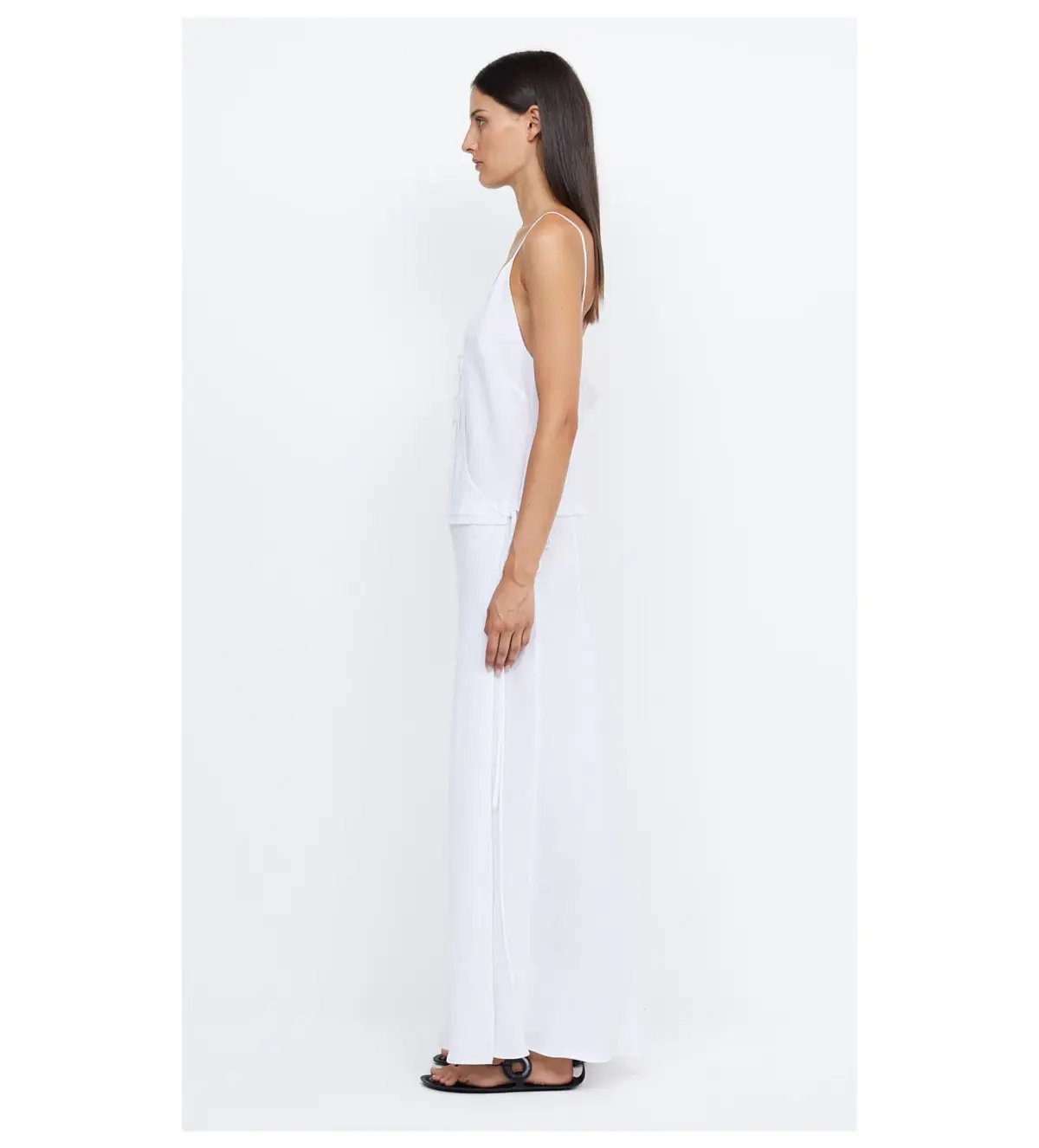 Bec & Bridge Jayden Wrap Maxi Dress White Size AU 6 photo 2