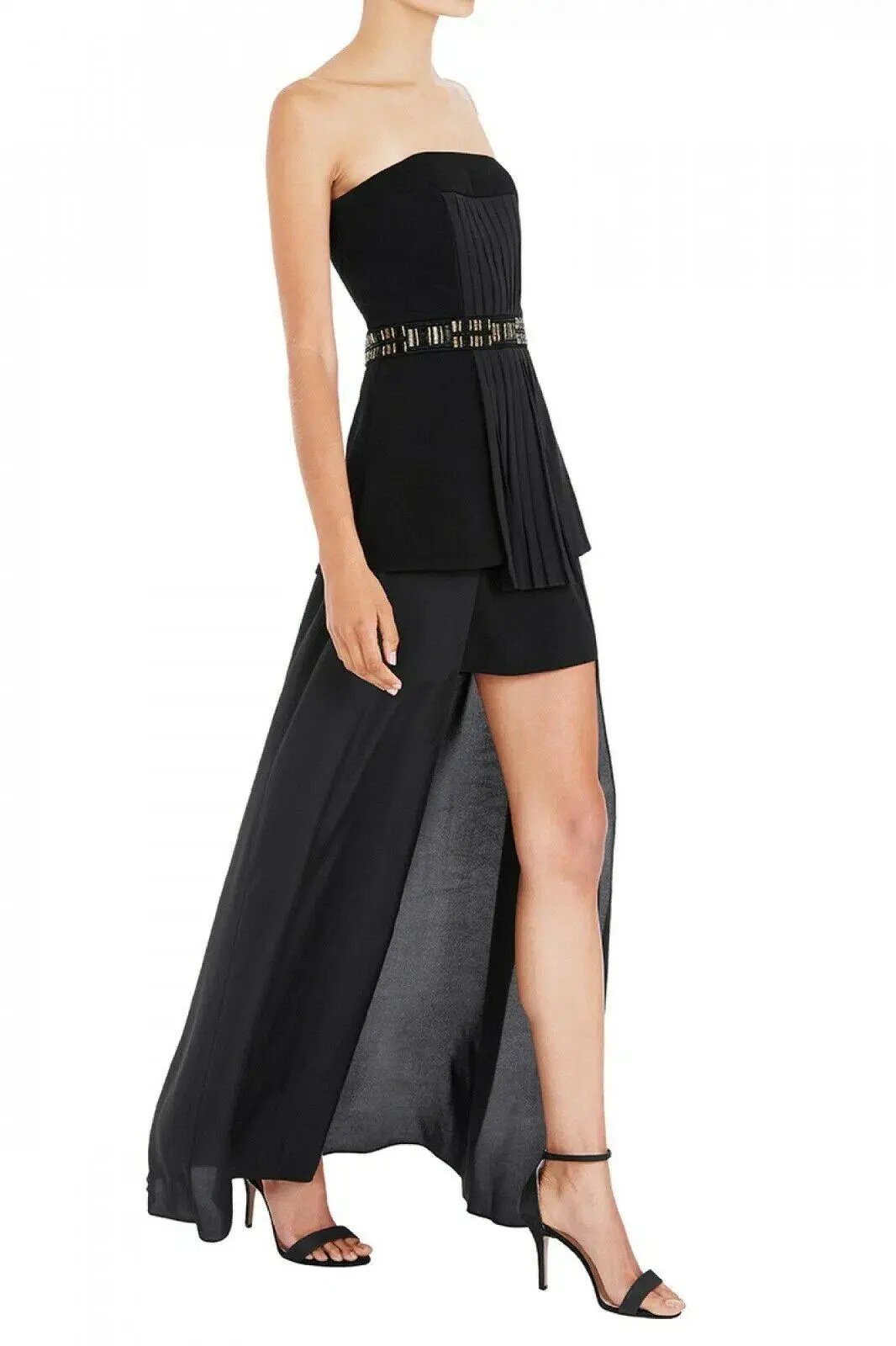 Sass & Bide See Then Saw Dress Black Size 12 photo 2