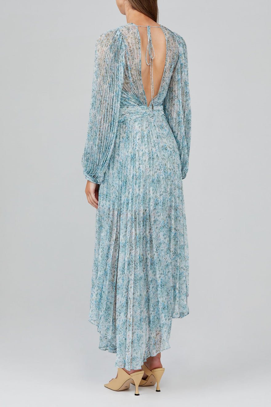 Acler Astone Dress - Blue Fields photo 2