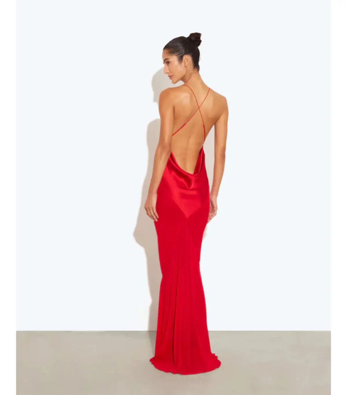 Rat & Boa Lotus Slip Dress Red Size 8 photo 2