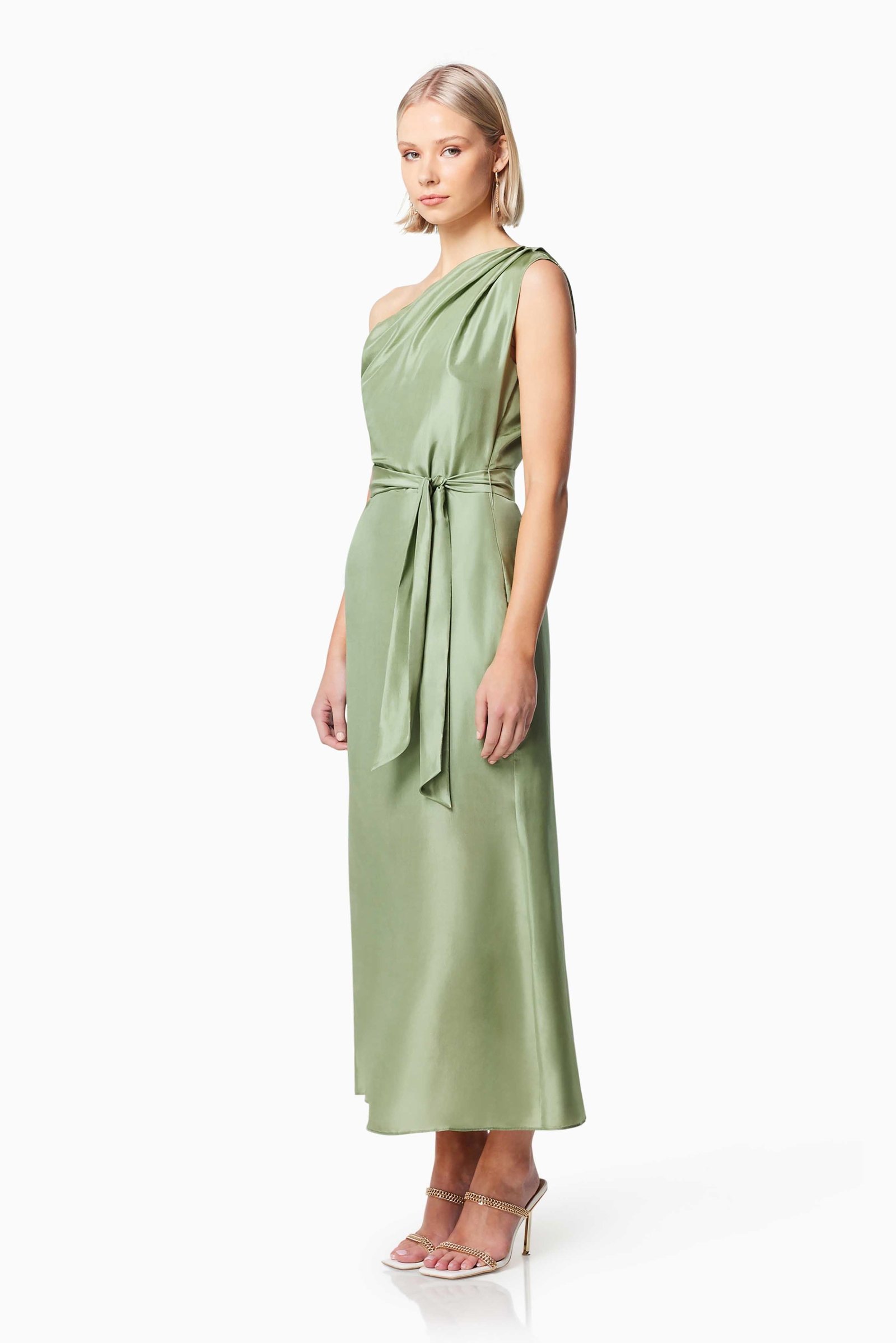 ELLIATT FINESSE DRESS - SAGE photo 3