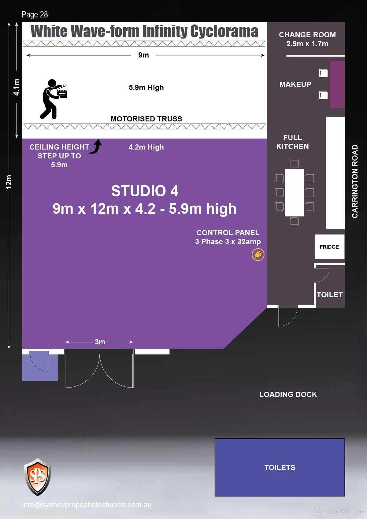 Studio 4 TV Production at Sydney Props Photo Studios photo 5