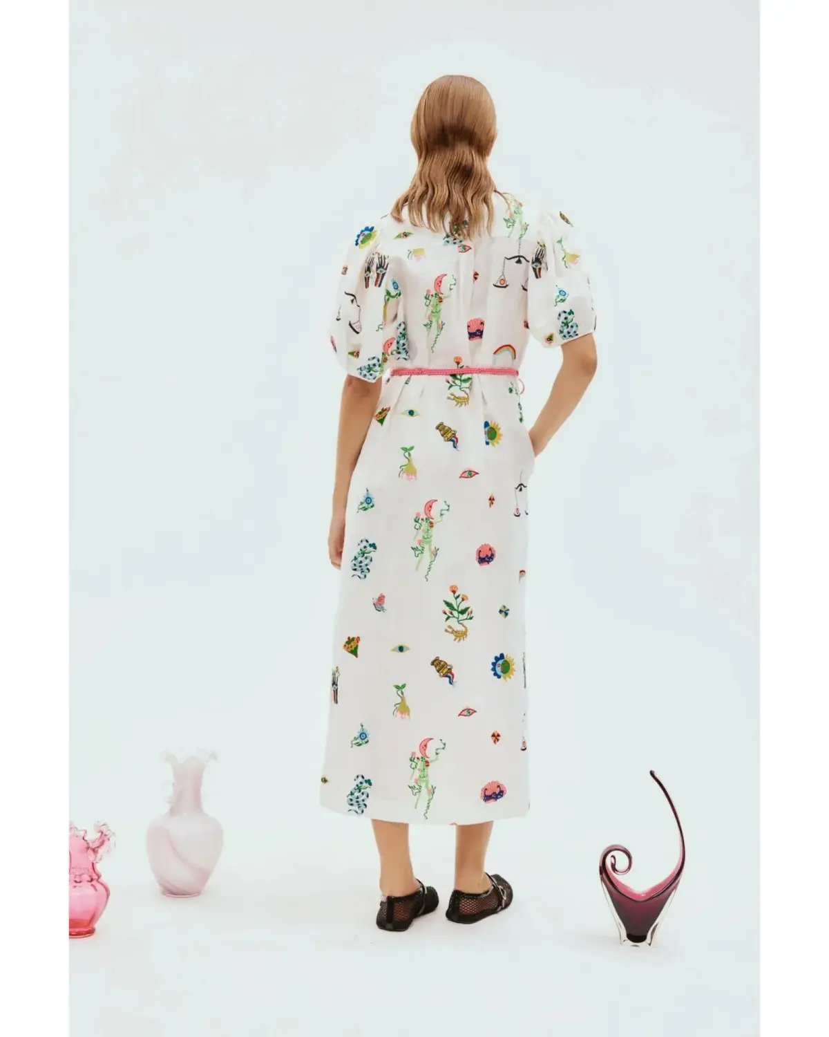 Alemais Atticus Shirtdress Print Size AU 14 photo 3