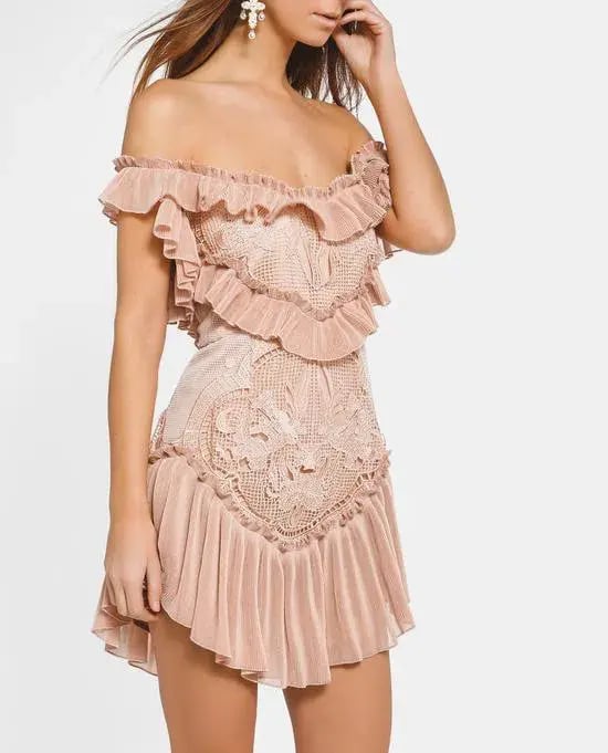 Alice McCall Lovebirds Dress Rose Pink Size 6 photo 4