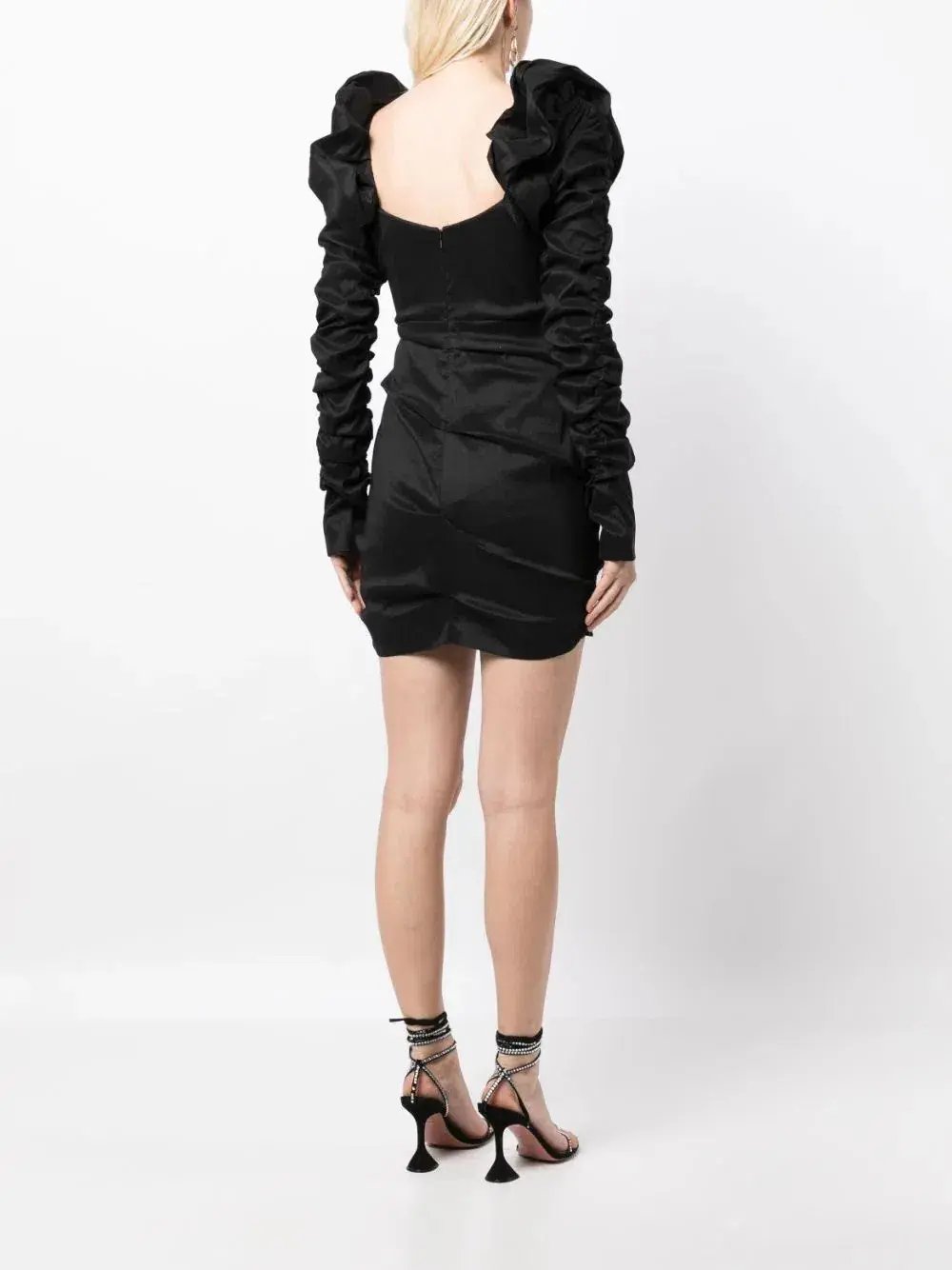 Rachel Gilbert Kalina Mini Dress in Black Size 16 photo 2