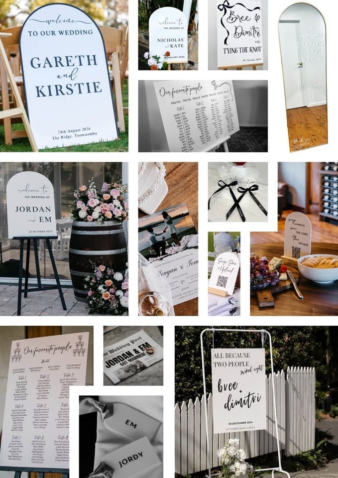 Event signs + hire items ✨ photo 4