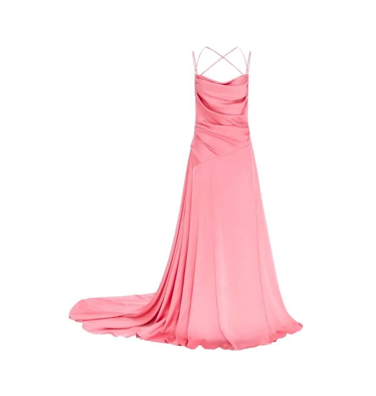 Leo Lin Melodie Gown Watermelon Size AU 16 photo 4