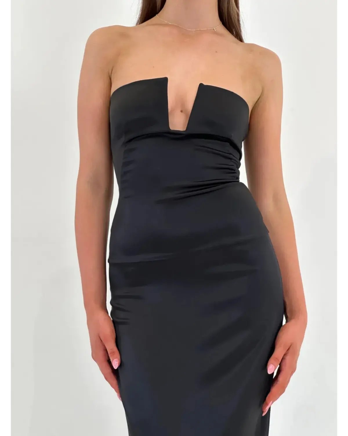 Natalie Rolt Cherie Gown Black Size 1 / AU 8 photo 3