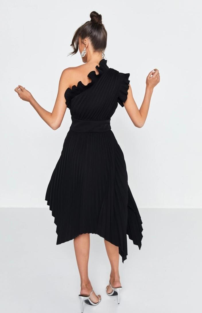 Mossman The Lady Like Dress Black Size 12 photo 5