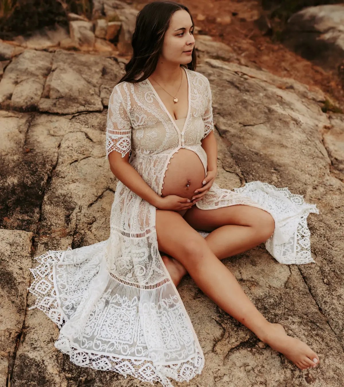 Spell & The Gypsy Rhiannon Gown Cream Size L photo 11
